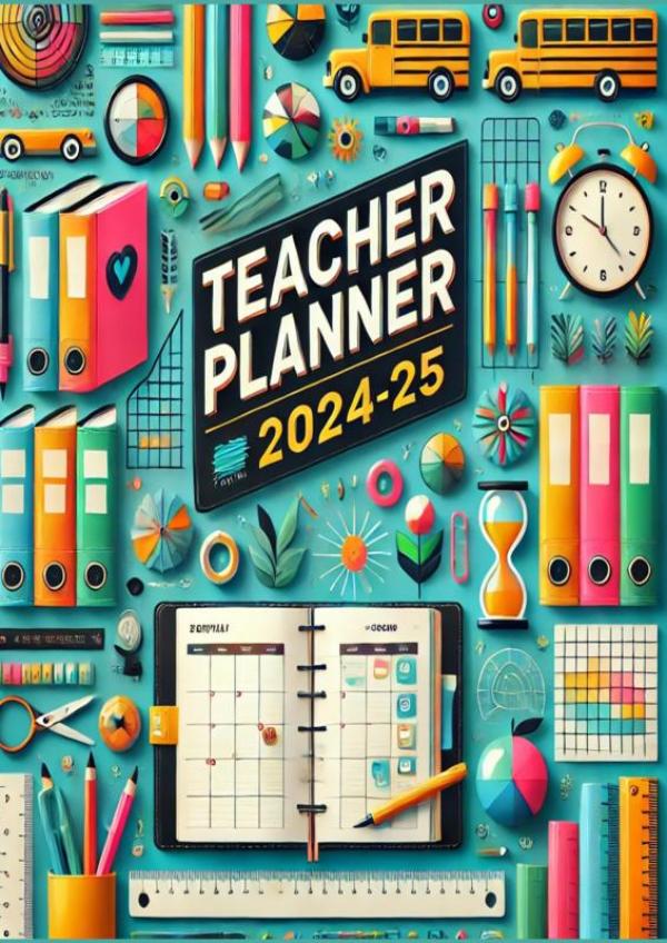 Lehrerplaner 2024-25: Teacher Planner 2024-25 - Organisieren Sie Ihr Schuljahr mit Leichtigkeit