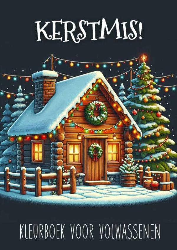Kerstmis! - Kleurboek voor Volwassenen - Kerstkleurplaten: 25 x Prachtige Kerst Kleurplaat voor Volwassenen, voor Urenlange Ontspanning