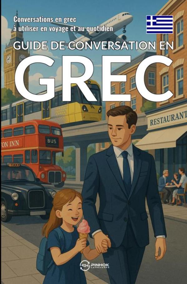 Guide de conversation en grec - Conversations en grec à utiliser en voyage et au quotidien