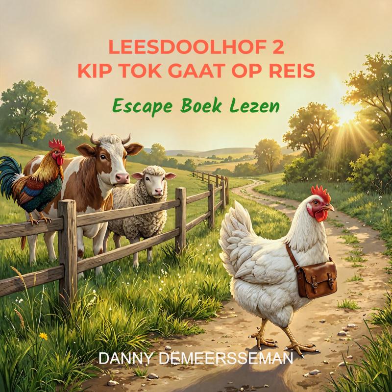Leesdoolhof 2 - Kip Tok gaat op Reis - Escape Boek Lezen
