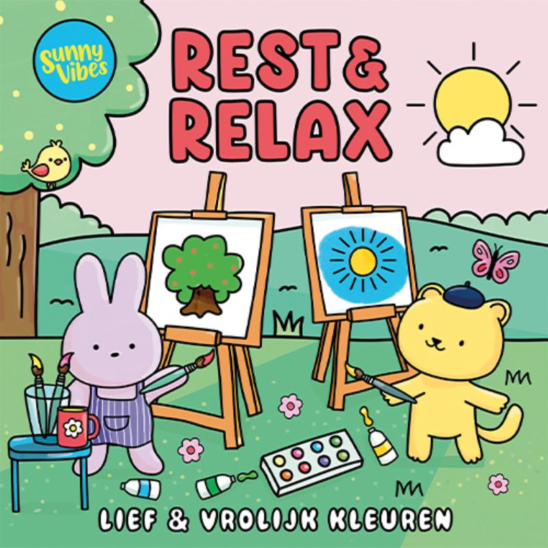 Sunny vibes - Rest & relax - Lief en vrolijk kleuren