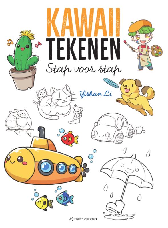 Kawaii tekenen - stap voor stap
