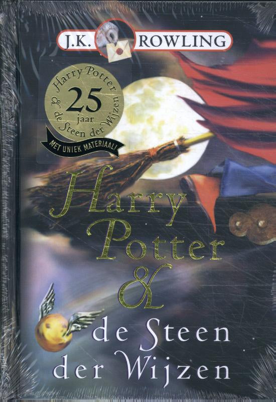 Boekomslag Harry Potter en de Steen der Wijzen van J.K. Rowling – ISBN 9789463361729