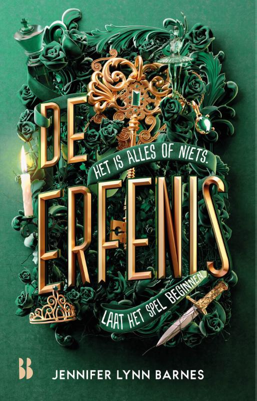 De erfenis - Het is alles of niets. Laat het spel beginnen. – boekomslag