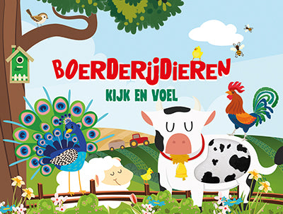 Boerderijdieren - kijk en voel