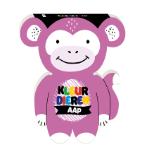 Kleurdieren - Aap