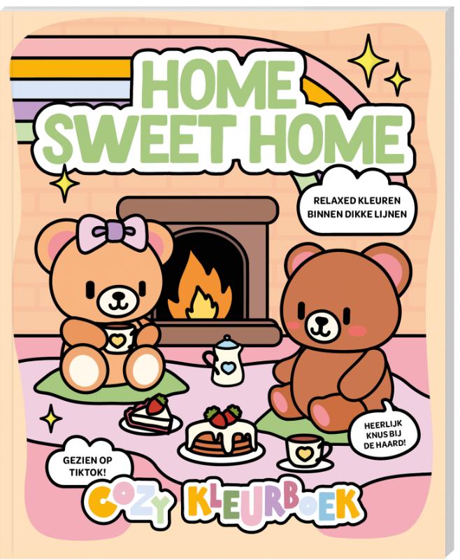 Cozy kleurboek - Home sweet home