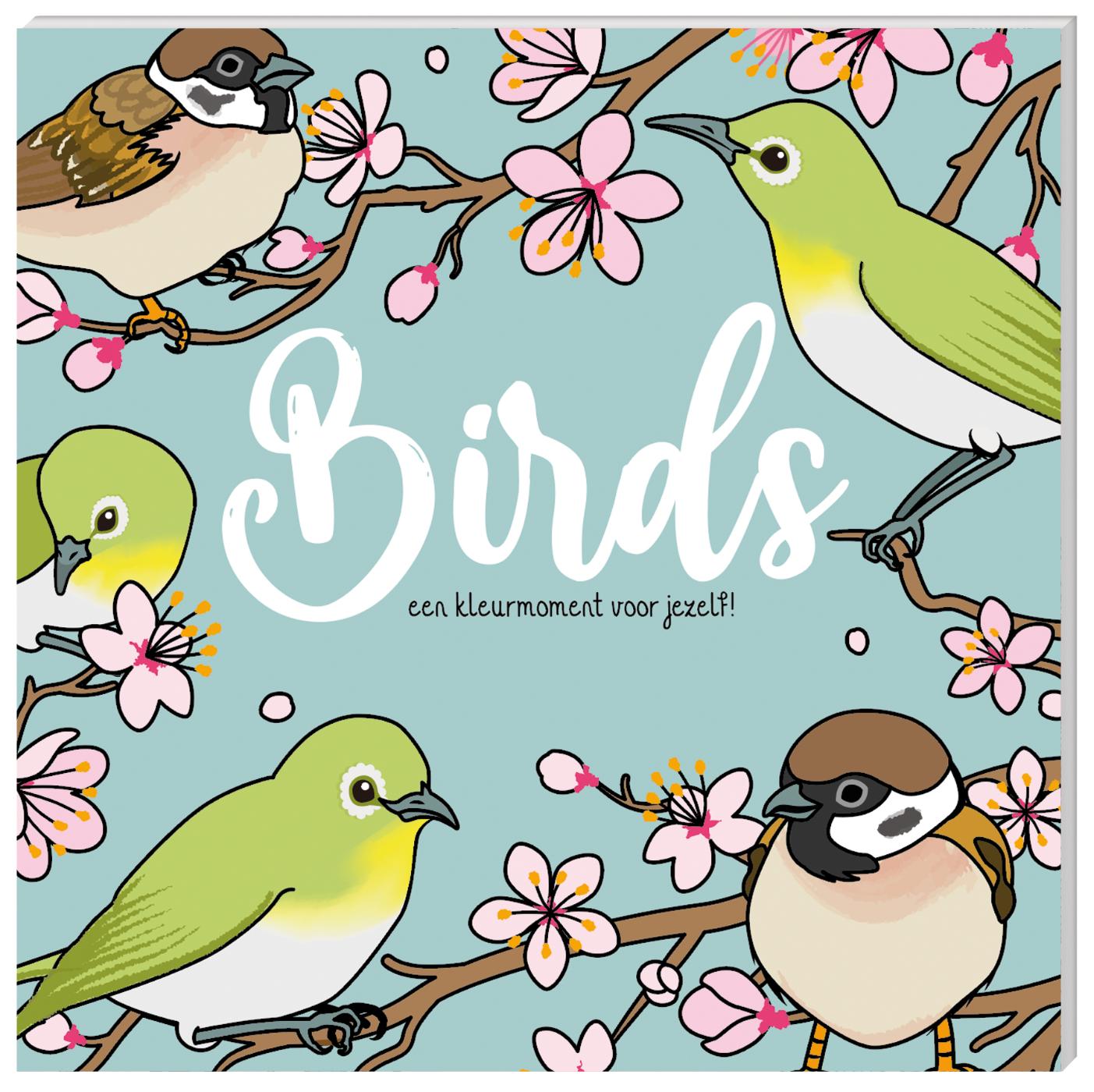 Birds - Een kleurmoment voor jezelf