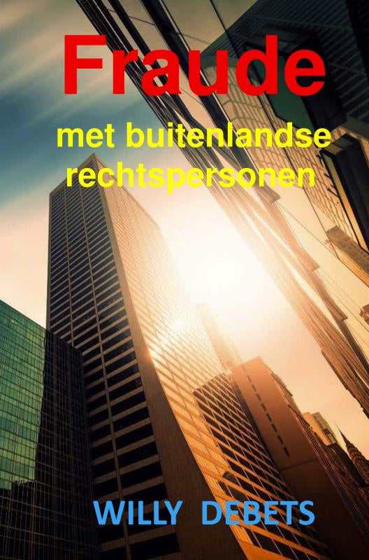Fraude met buitenlandse rechtspersonen