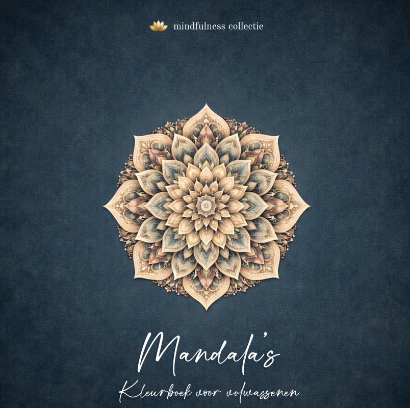 Mandala's kleurboek - Mandala kleurboek voor volwassenen • Mindfulness collectie • Kleurmoment