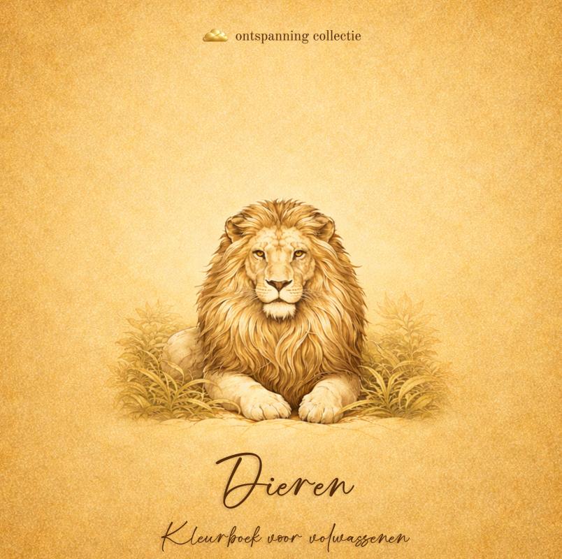 Dieren kleurboek - Dieren kleurboek voor volwassenen • Ontspanning collectie • Kleurmoment