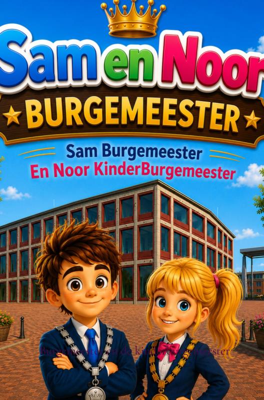 Sam en Noor Burgemeester: Burgemeester en de kinderburgemeester