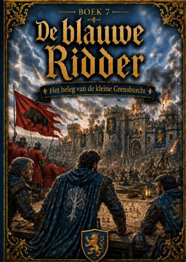 Boek 7, De blauwe Ridder - Het beleg van de kleine Grensburcht