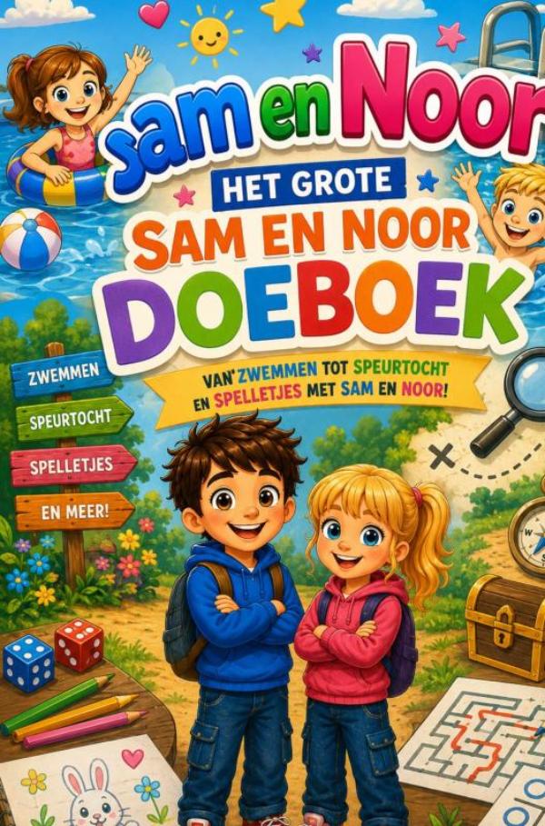 Sam en Noor Het Grote Sam en Noor DoeBoek - vol sport, spel, puzzels en avontuur