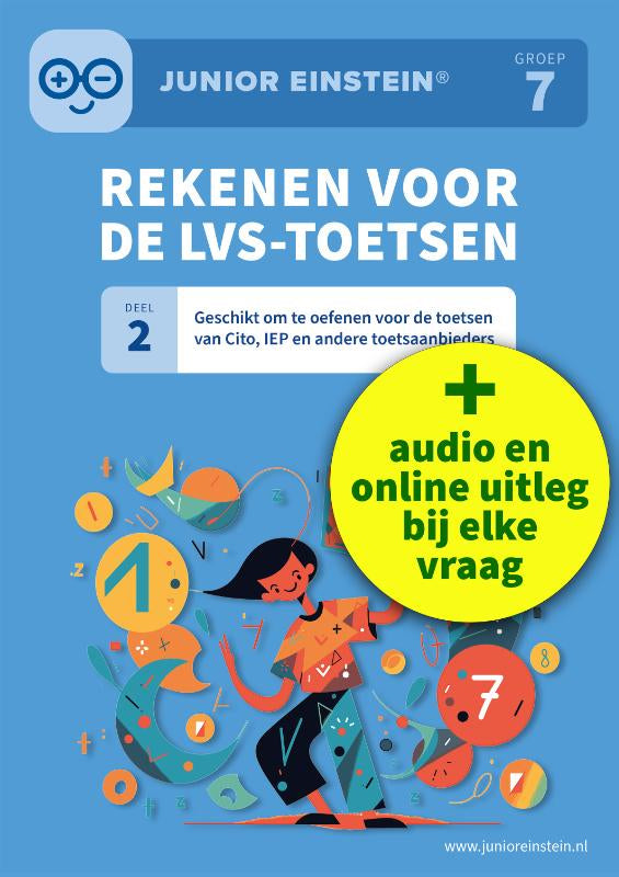 Rekenen voor de LVS-toetsen - Geschikt om te oefenen voor de toetsen van Cito, IEP en andere toetsaanbieders