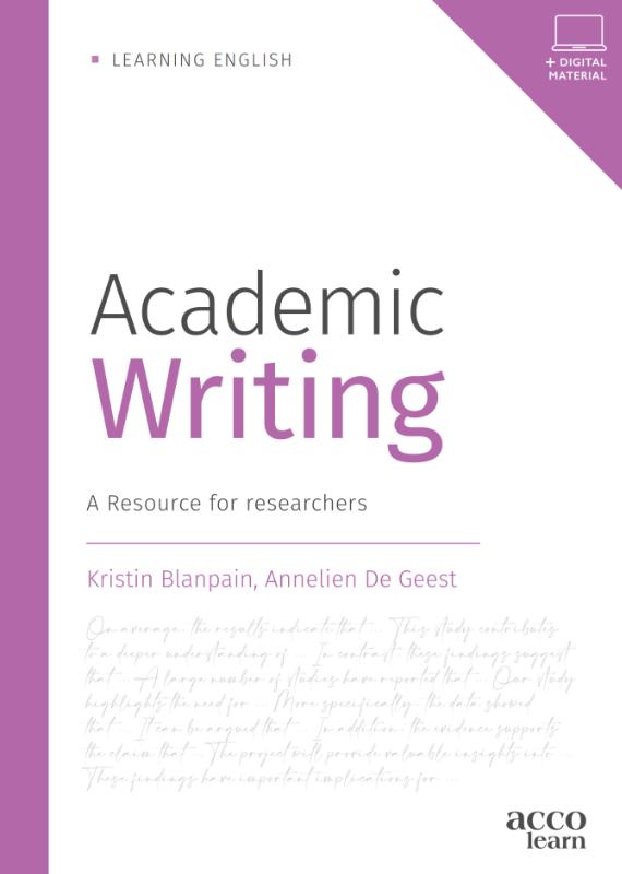 Academic Writing - A resource for researchers