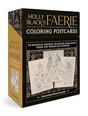 Holly Black's Faerie Coloring Postcards – Holly Black – ISBN 9798894141619