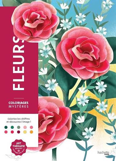 Coloriages Mystères Fleurs - Kleur op nummer - Bloemen