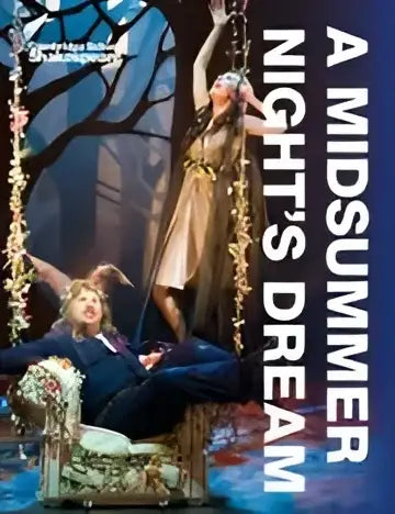 Speelposter voor A Midsummer Night’s Dream product in modern stijl