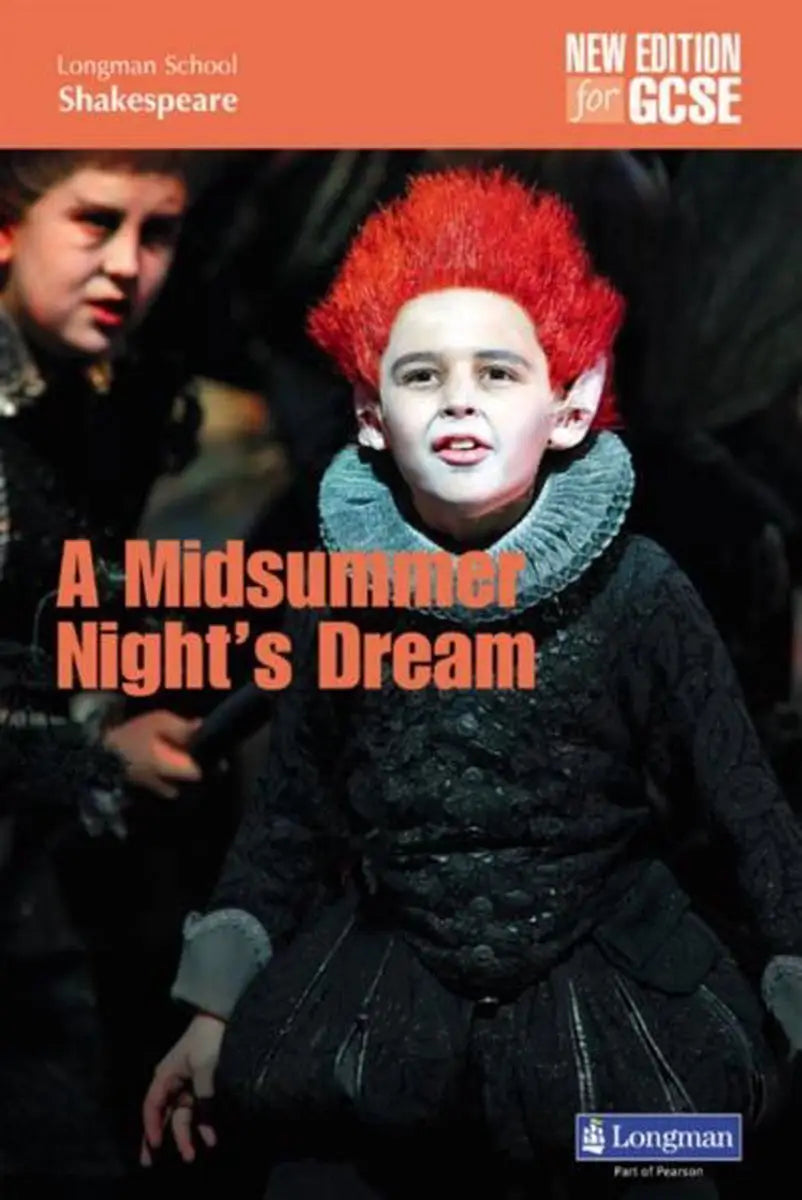 Boekomslag van A Midsummer Night’s Dream voor Longman Schools Shakespeare