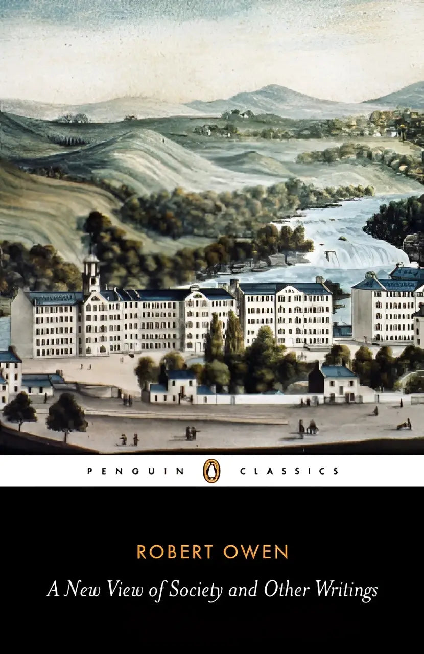 Penguin classics hardcover book a new view of society and other writings with watercolor industrial complex since individuals are