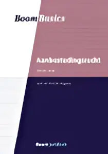 Donkerblauw textiel met witte boom basics tekst op voorkant van aanbestedingsrecht product door pieter kuypers boom uitgevers