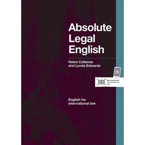Absolute legal english course book + audio cd - absolute legal english course book + audio cd - boek