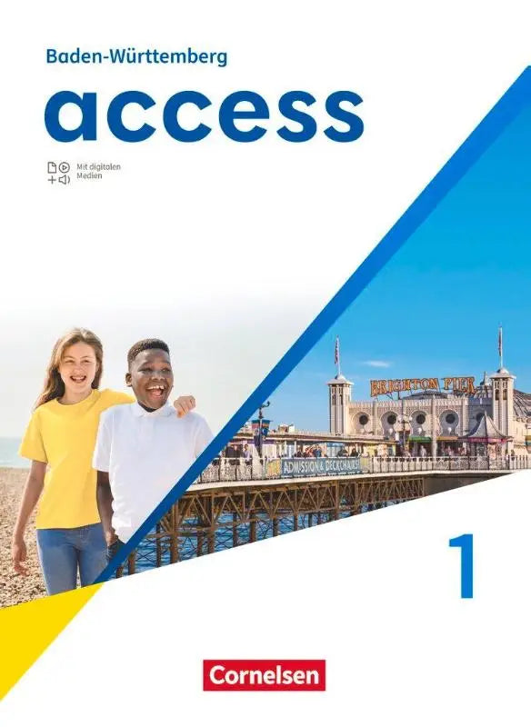 Cover van access band 1 schoolboek voor 5e leerjaar baden-württemberg met digitalen medien van cornelsen