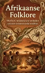 Afrikaanse folklore boek met kleurrijke illustraties van traditionele patronen en figuren uit een eeuwenoude traditie