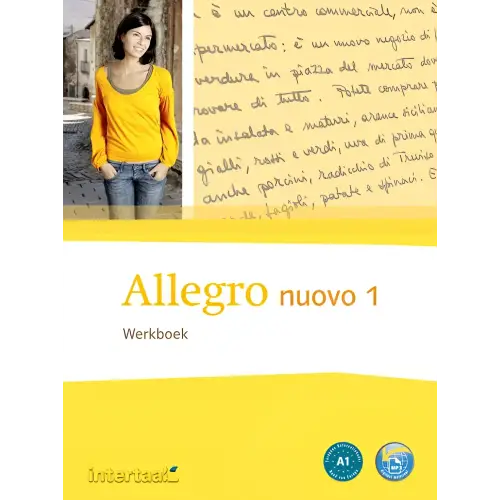 Italiane taal werkboek Allegro Nuovo 1 met overzichtelijke leermethode