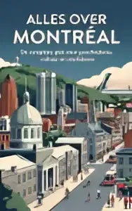 Illustratie van een parijse straat in zachte pasteltinten op de complete gids alles over montreal