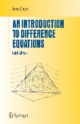 Gele hardcover boek an introduction to difference equations door saber elaydi van springer de derde editie