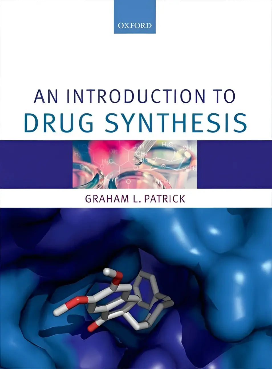 Cover van het boek an introduction to drug synthesis door graham l met focus op drug synthesis en organic synthesis