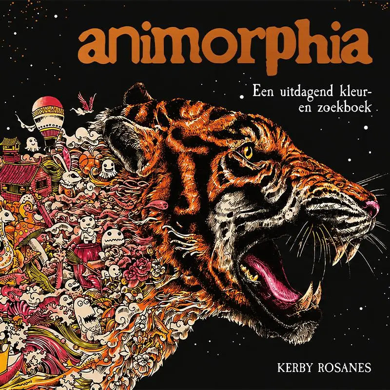 Animorphia - Een uitdagend kleur- en zoekboek