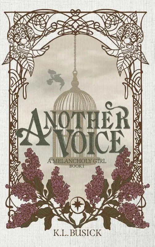 The book cover of another voice a melancholy girl book 1 by k.l. for jonge lezers