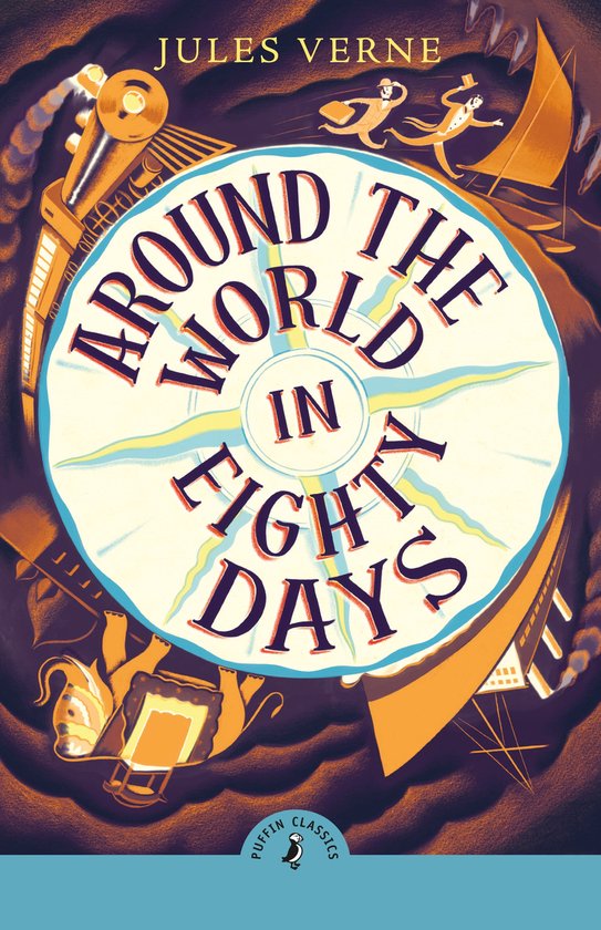 Around the world in eighty days - boek