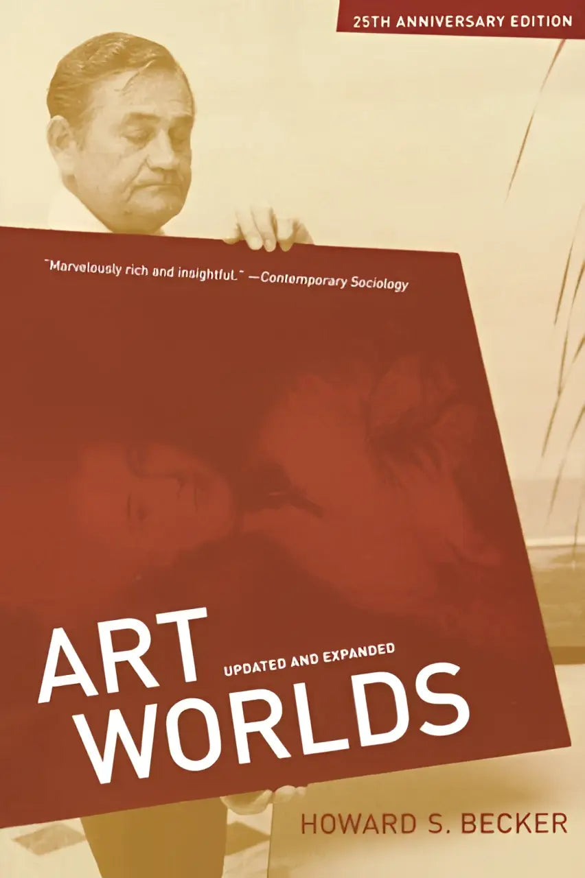 Rood boek art worlds 25th anniversary edition van howard s. verkent het coöperatieve netwerk en consumenten die samenwerken