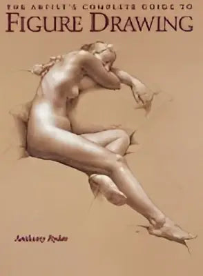 De artists complete guide to figure drawing is een beige hardcover boek met een geïllustreerd naaktfiguur op de omslag