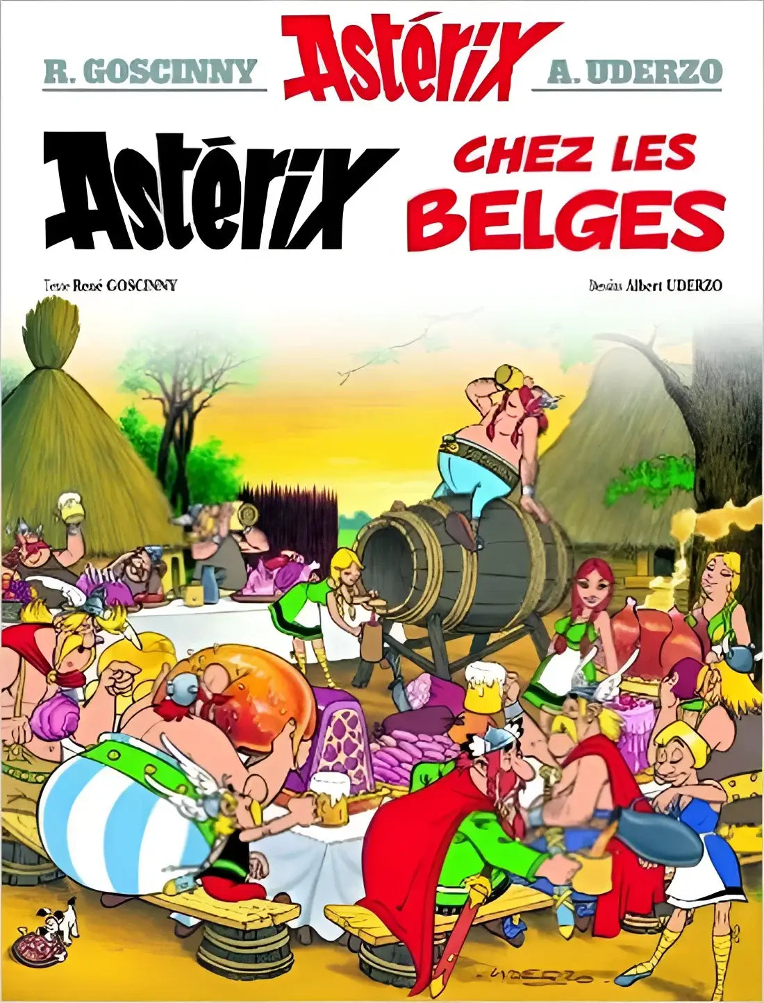 Astérix chez les belges - astérix chez les belges - boek