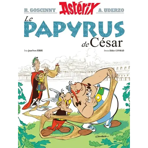 Asterix - le papyrus - asterix - le papyrus - boek