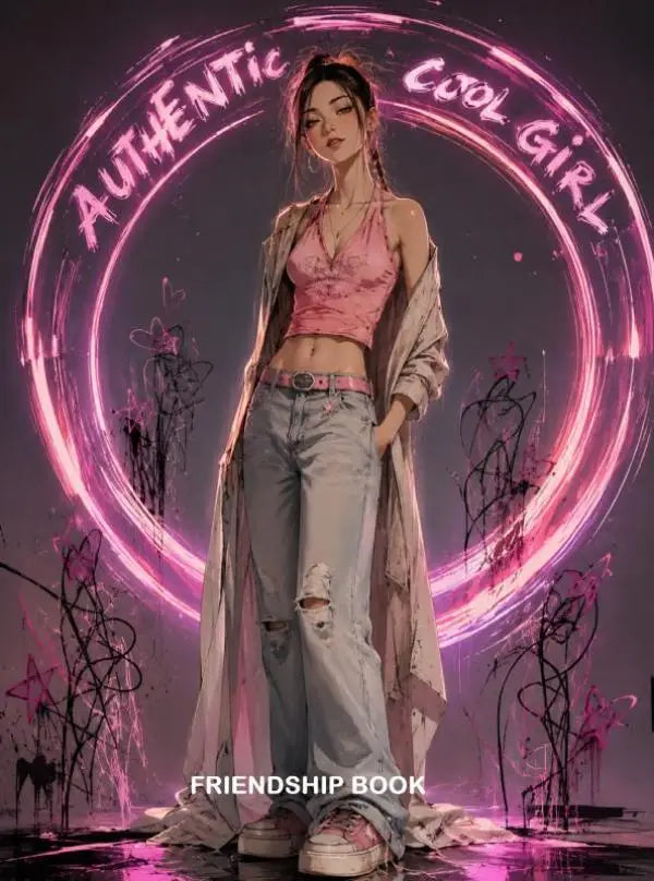 A stylish pink cropped top with subtle shimmer paired with distressed jeans and beige trench coat for authentic cool girl look