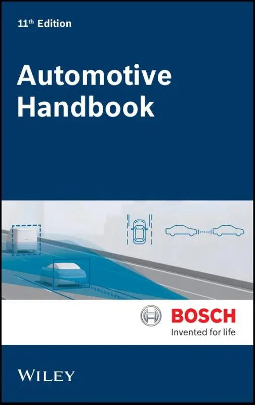 Bosch automotive handbook 11de editie professionele blauwe hardcover gids voor automotive technieken