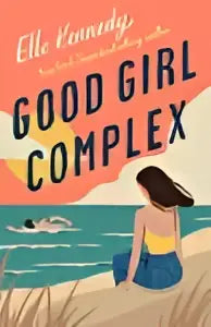 Een levendige geïllustreerde boekenkaft met de titel good girl complex door elle kennedy in het product avalon bay-good girl complex