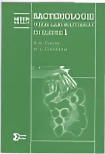 Groen hardcover boek bacteriologie voor laboratorium en kliniek van syntax media voor medische biologie en biomedische techniek