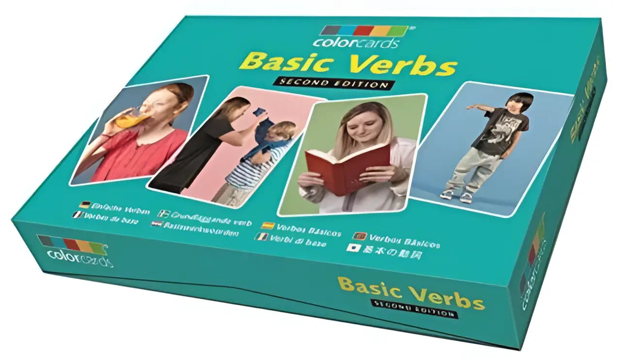 Basic verbs colorcards - basic verbs colorcards - boek