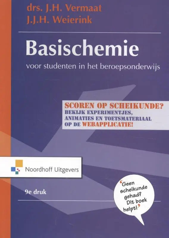 Paarsoranje basischemie leerboek door drs voor volwassenen educatie en lichamelijke opvoeding studenten