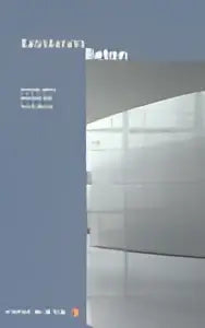 Moderne gevel van een minimalistich gebouw met glas en beton voor basiskennis beton van henk soen en jacques linssen