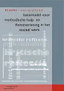 Boekcover Basismodel voor methodische hulp en dienstverlening in het sociaal werk, minimalistisch grijs met rode band