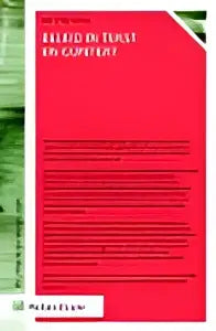 Rood poster met witte tekst en groene rand voor beleid in tekst en context van wolters kluwer nederland
