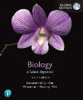 Paarse orchidee op zwarte achtergrond in Biology: a global approach 12e editie